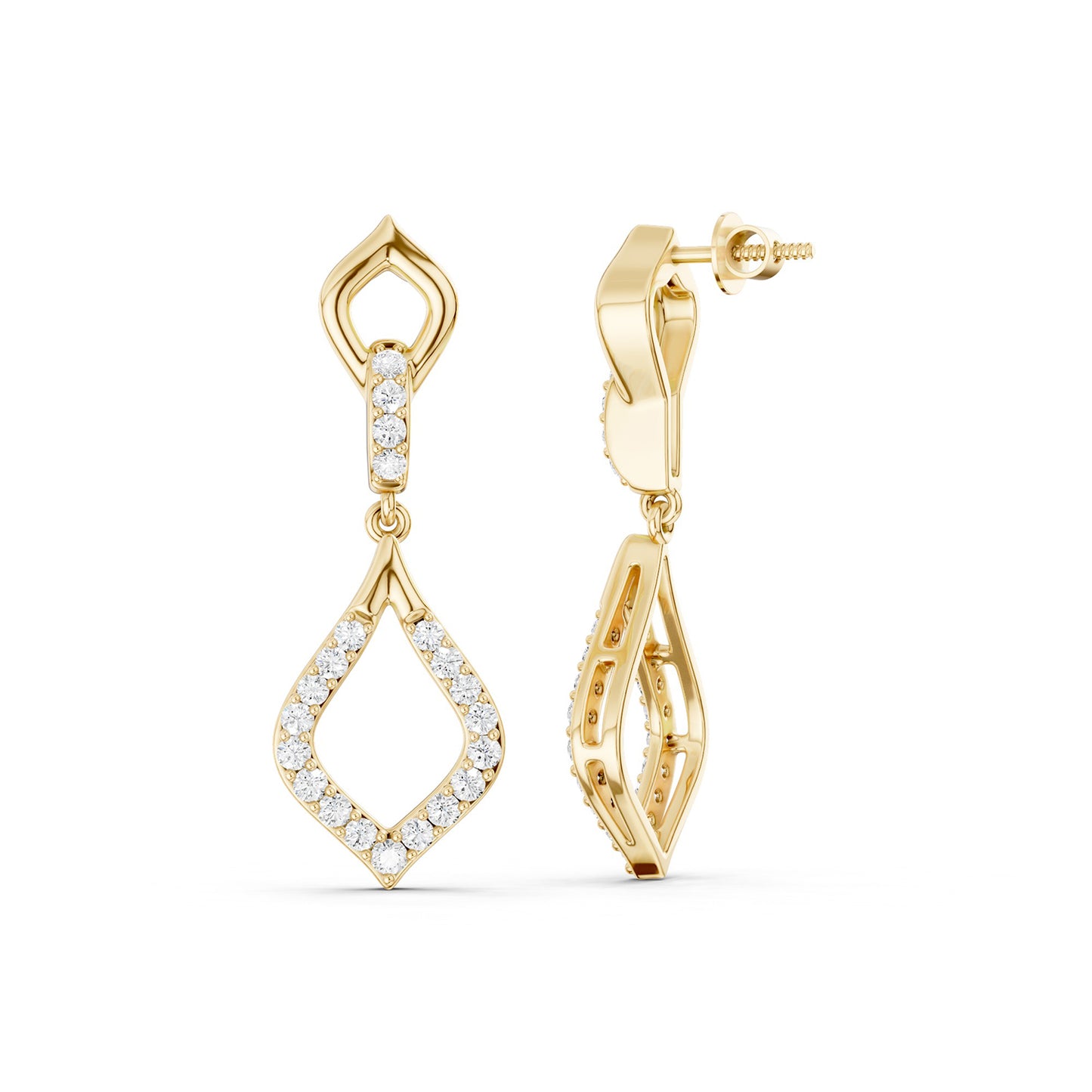 Knot Drop Earrings