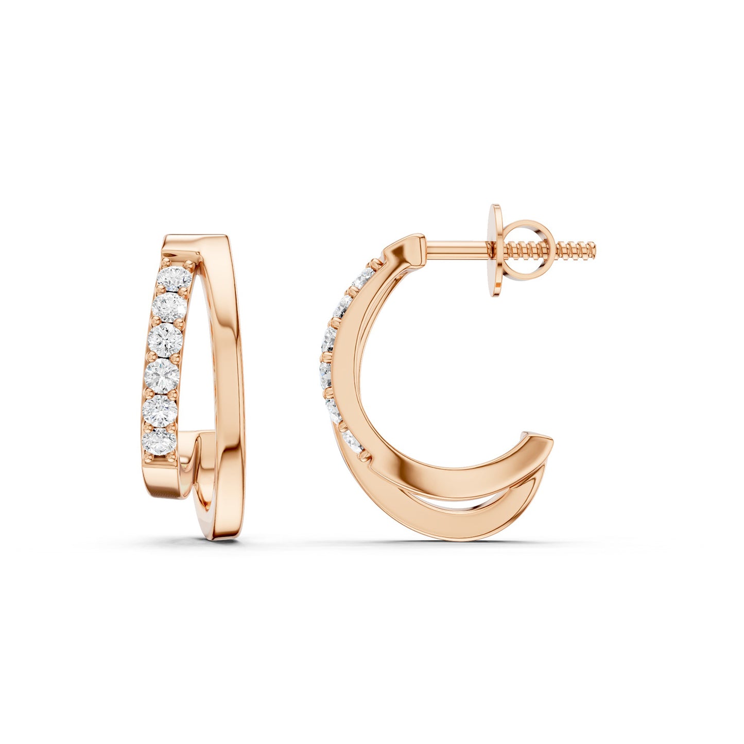 Double Open Hoops