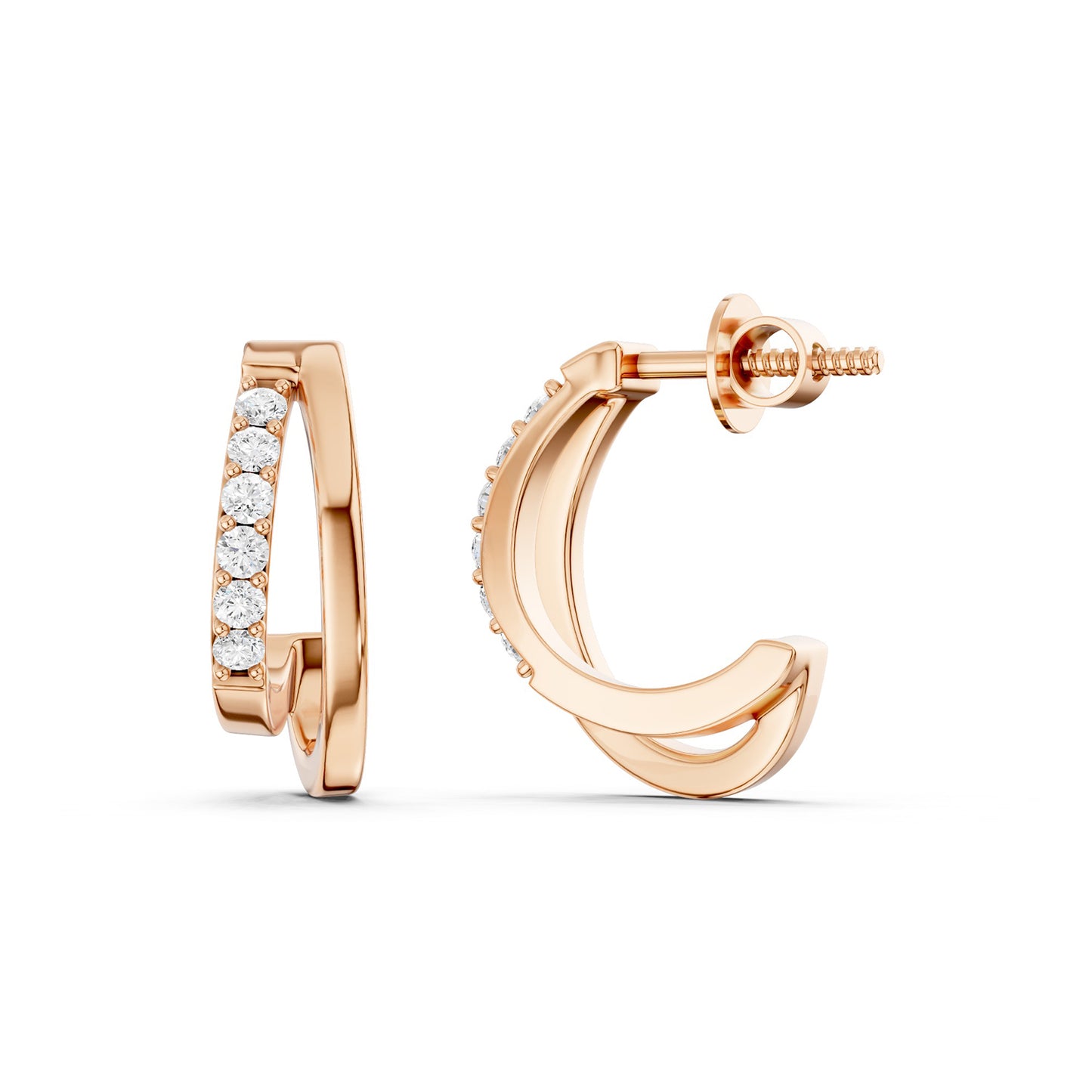 Double Open Hoops