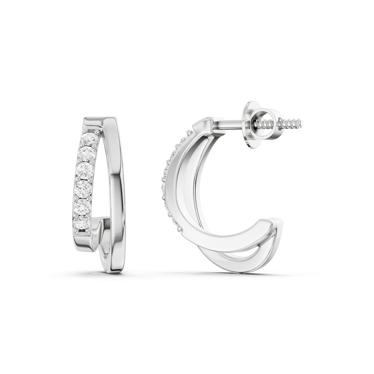 Double Open Hoops