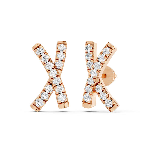 Criss-Cross Studs