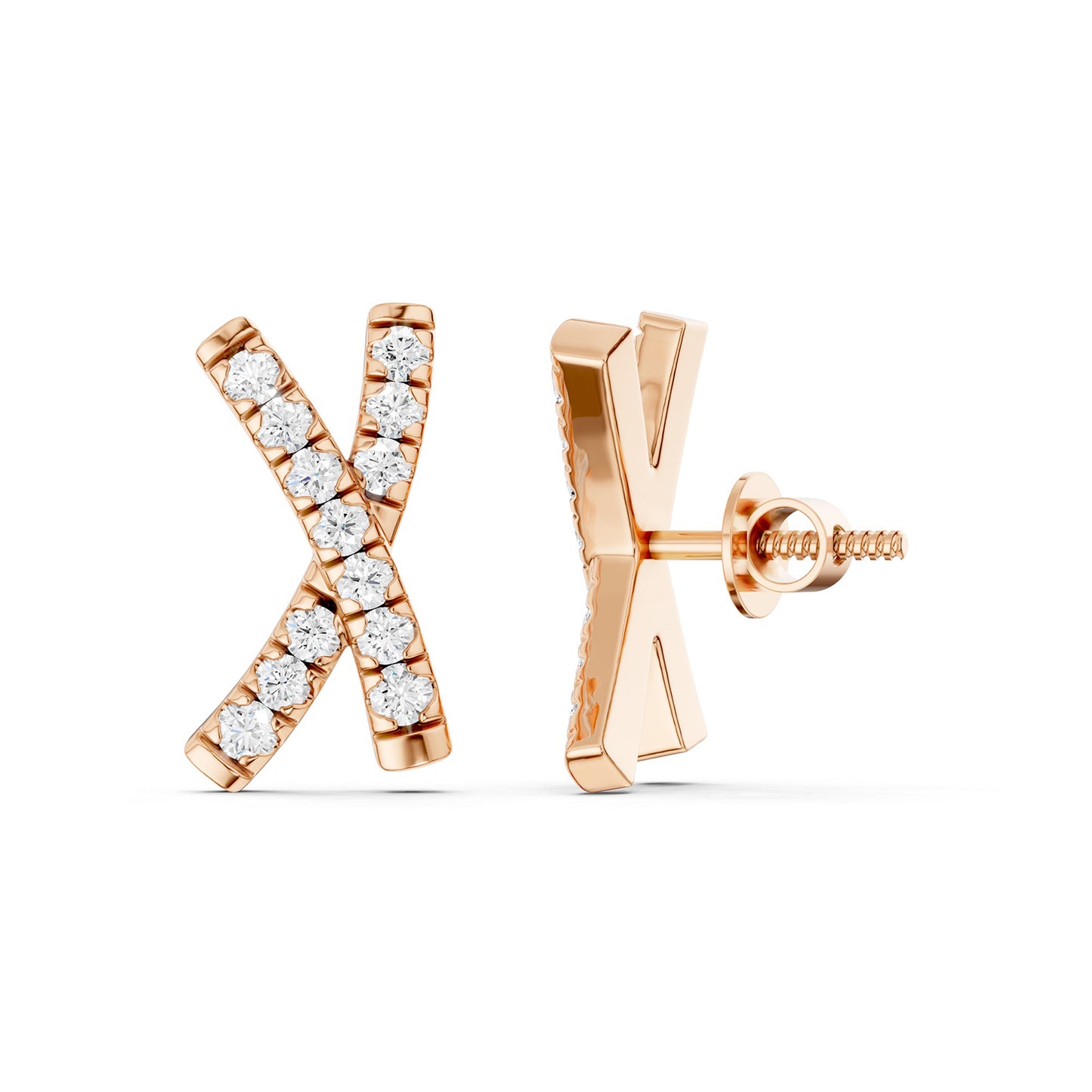 Criss-Cross Studs