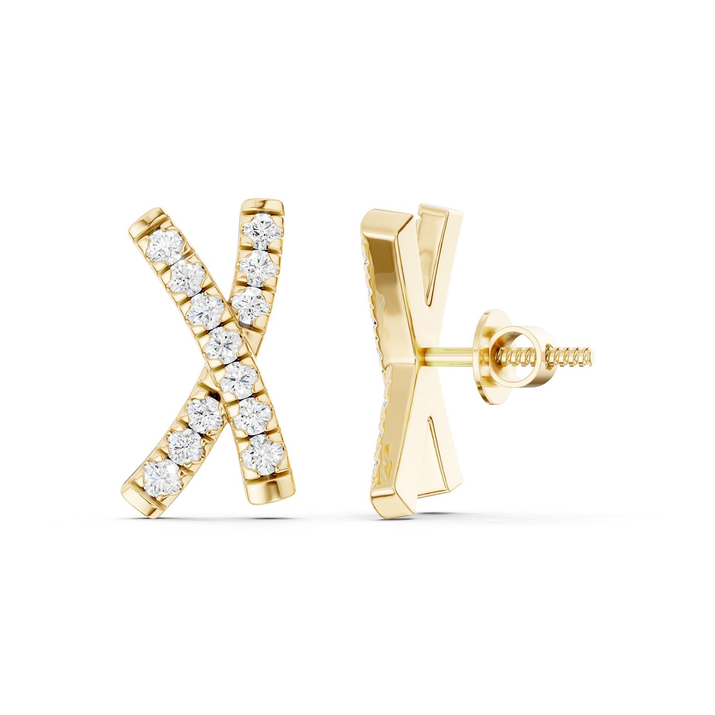 Criss-Cross Studs