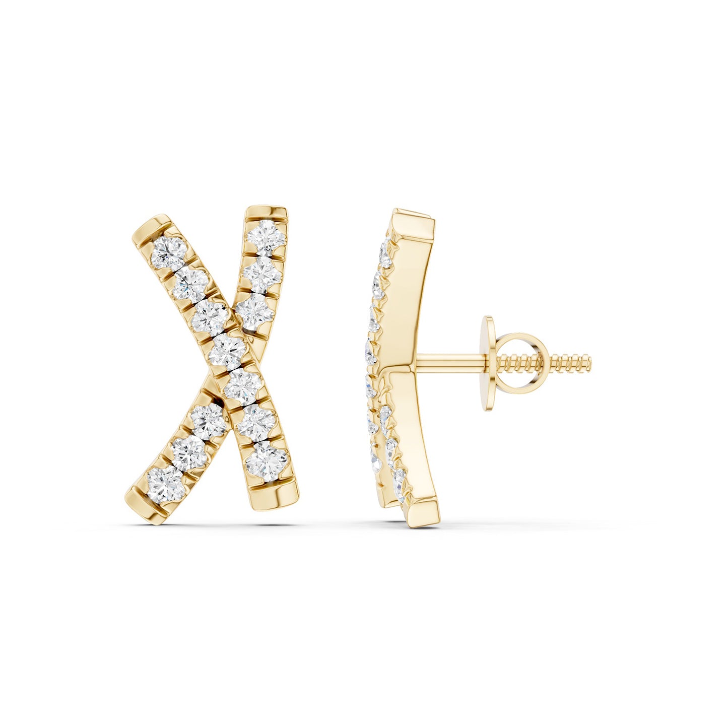 Criss-Cross Studs
