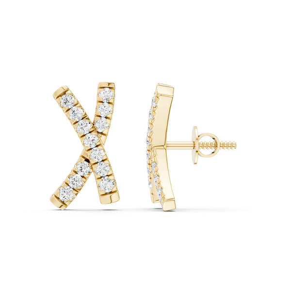 Criss-Cross Studs