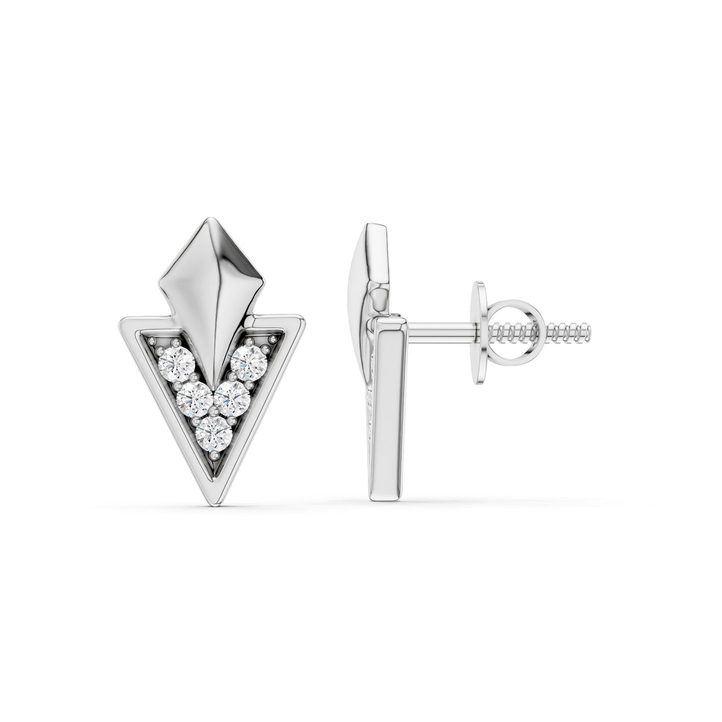 Pyramid Aura Studs