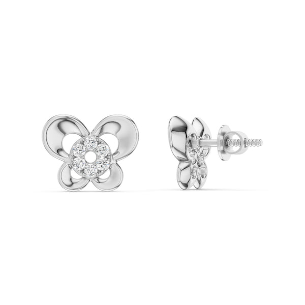 Halo Cluster Butterfly Studs