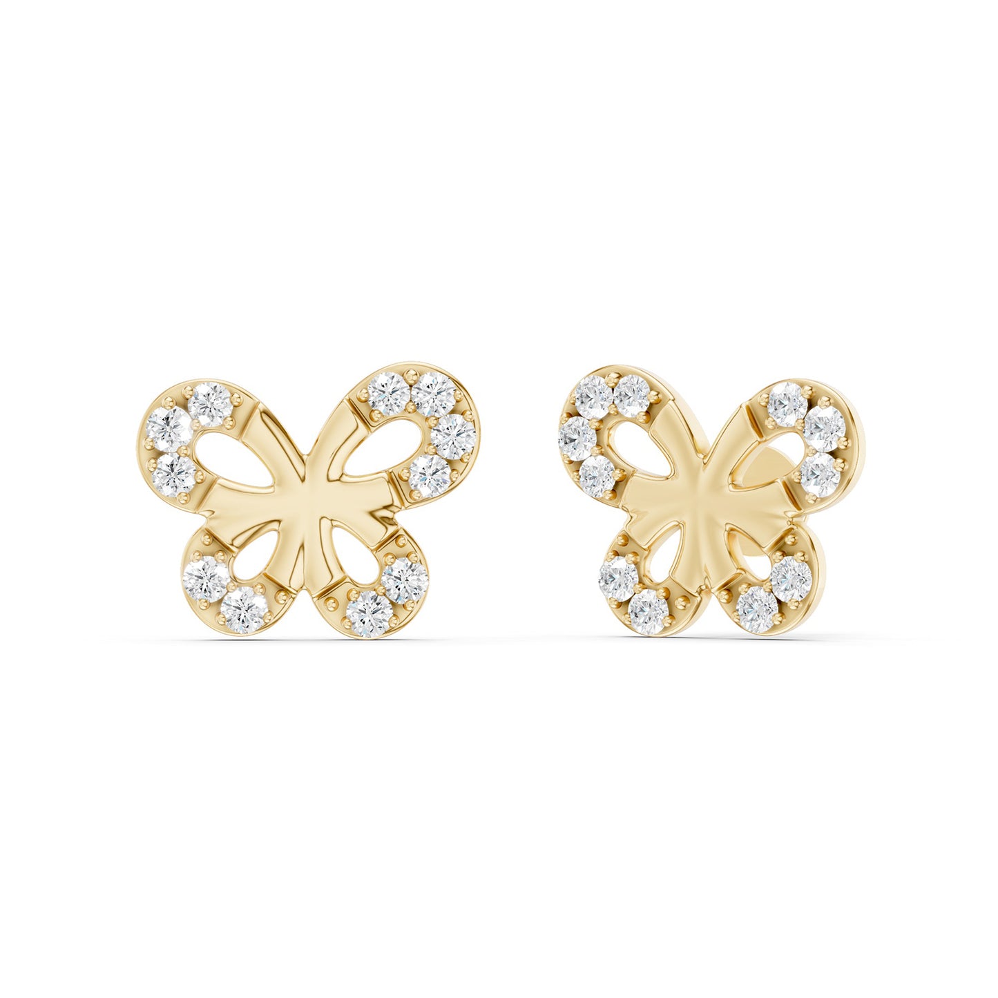 Edge-Set Butterfly Studs