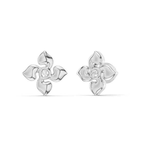 Contoured Petals Studs