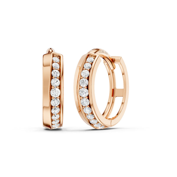 Contour Pavé Hoops