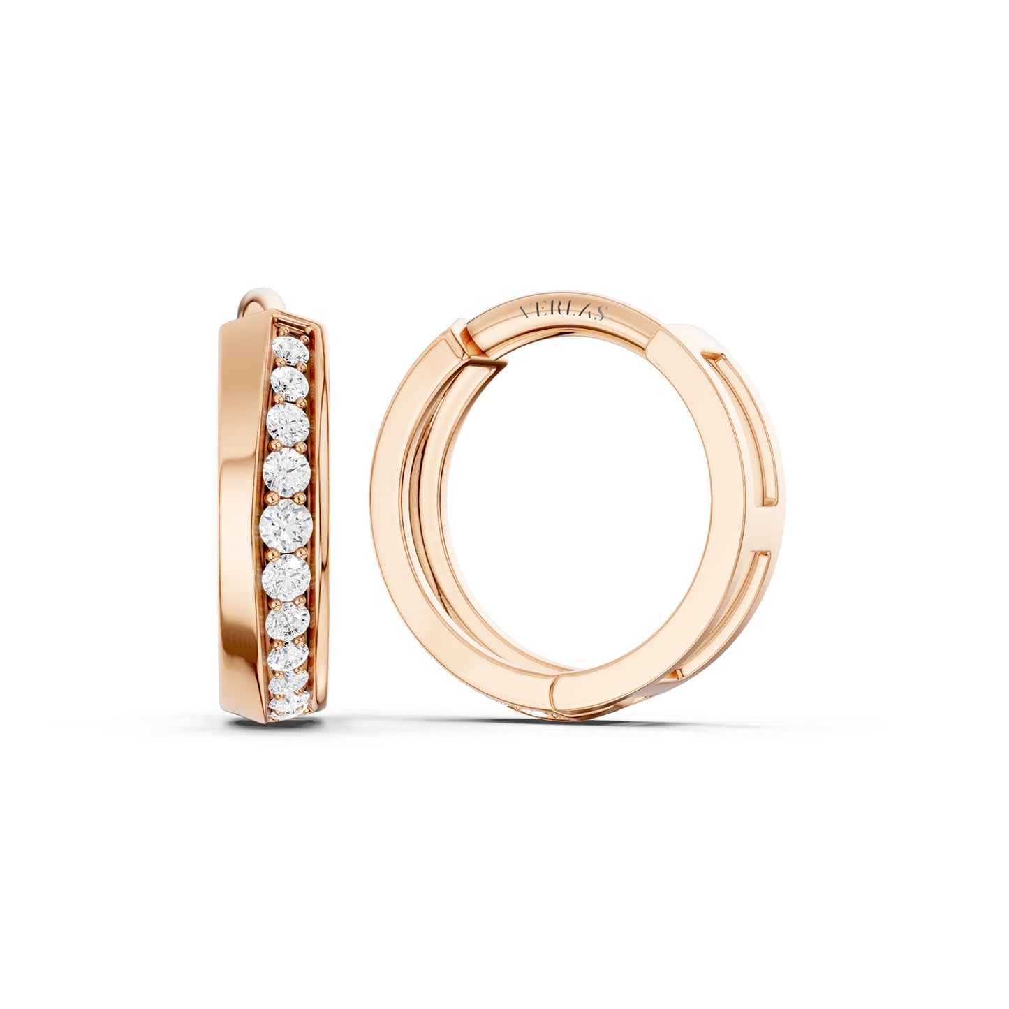Contour Pavé Hoops
