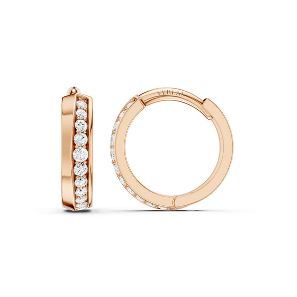 Contour Pavé Hoops
