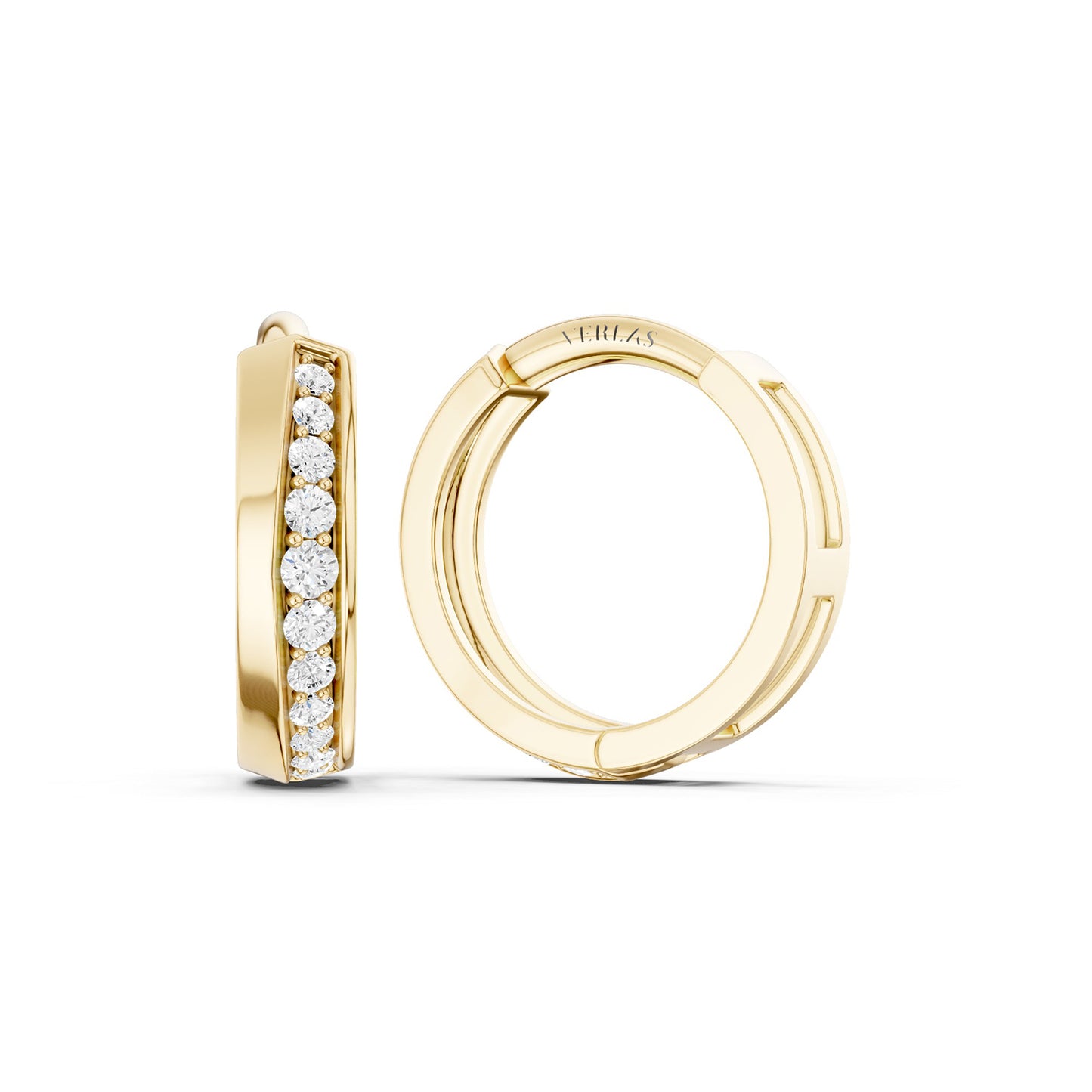 Contour Pavé Hoops