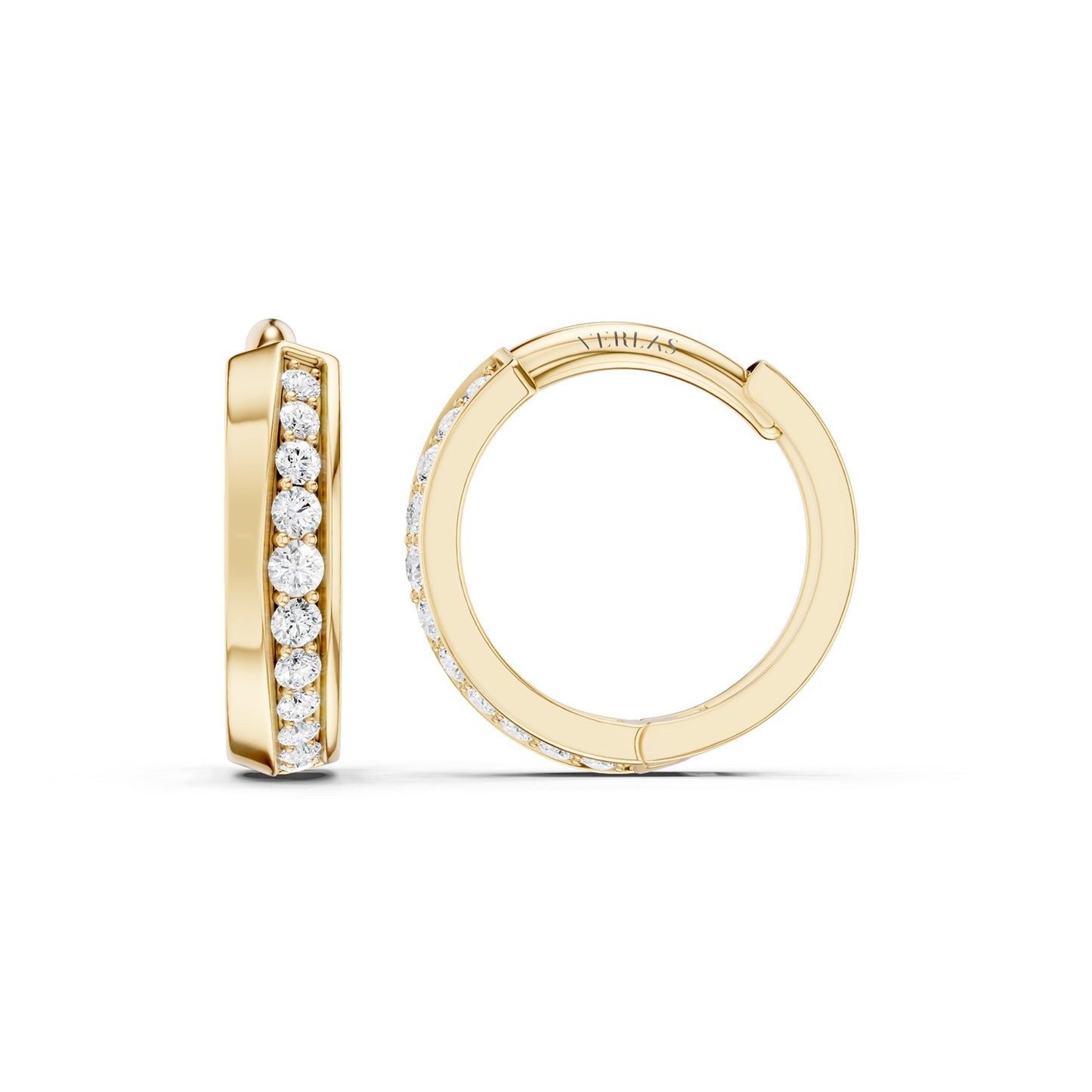 Contour Pavé Hoops
