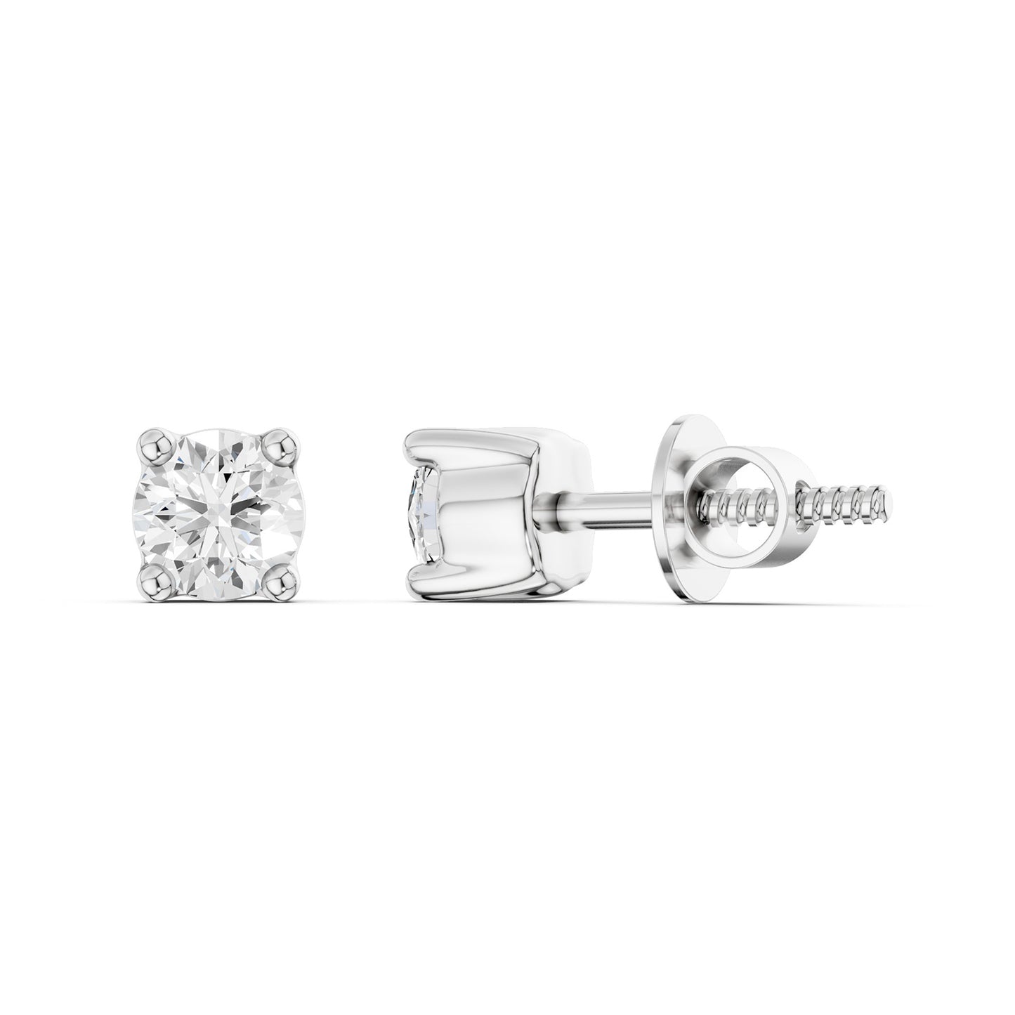 Round-Cut Brilliant Studs