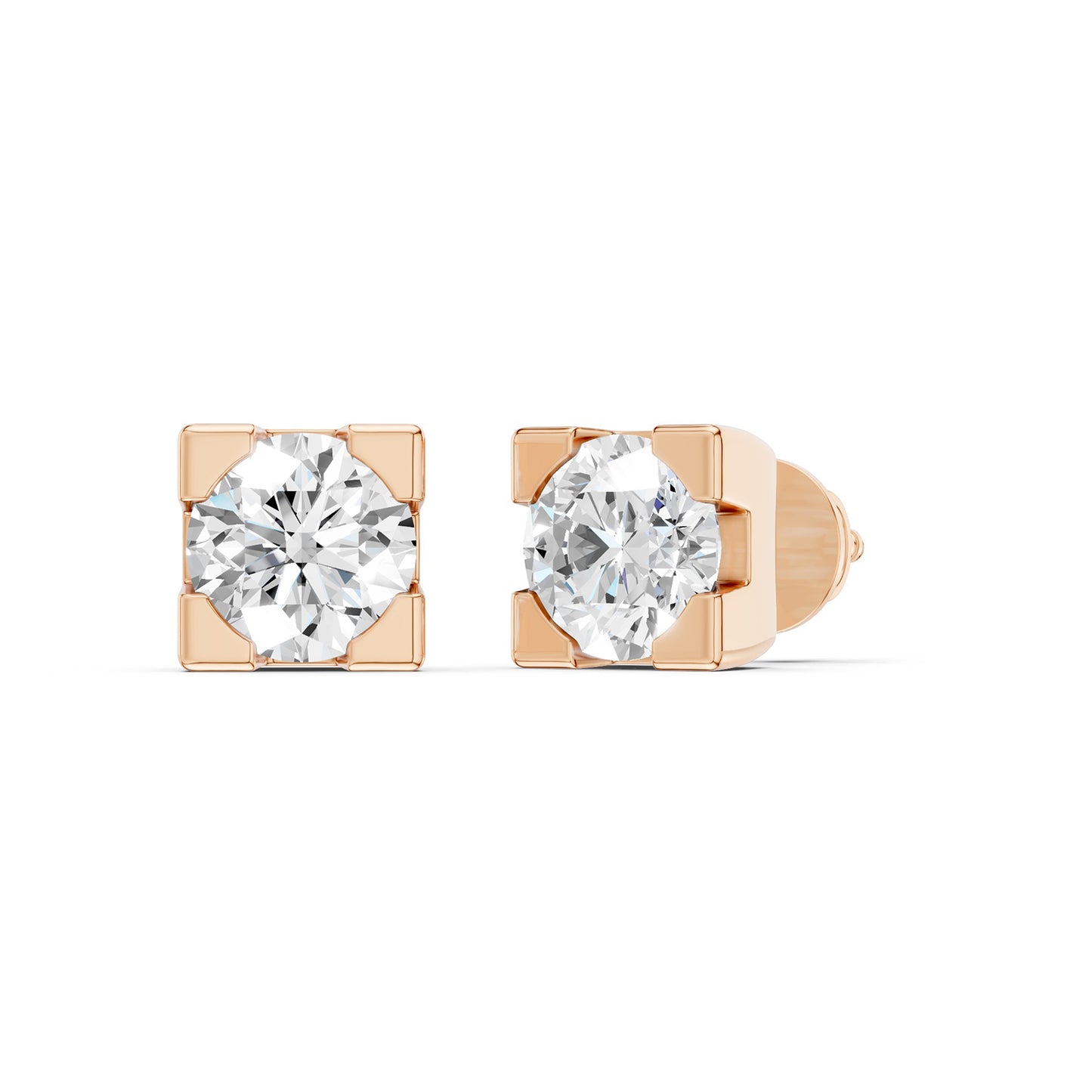 Minimalist Square Studs Medium