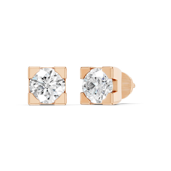 Minimalist Square Studs Medium