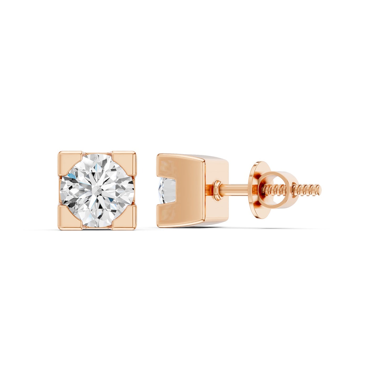 Minimalist Square Studs Medium