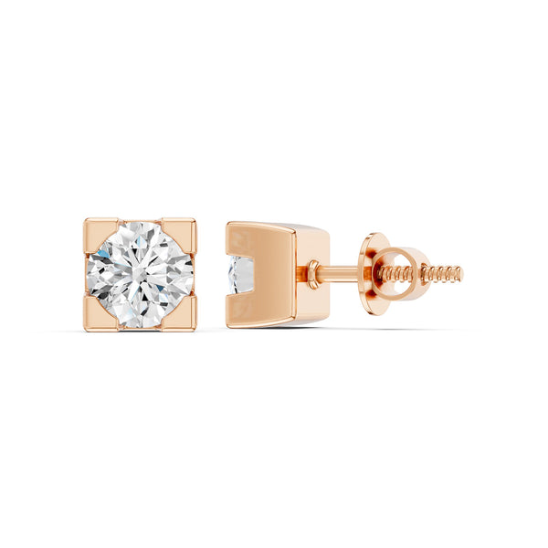 Minimalist Square Studs Medium