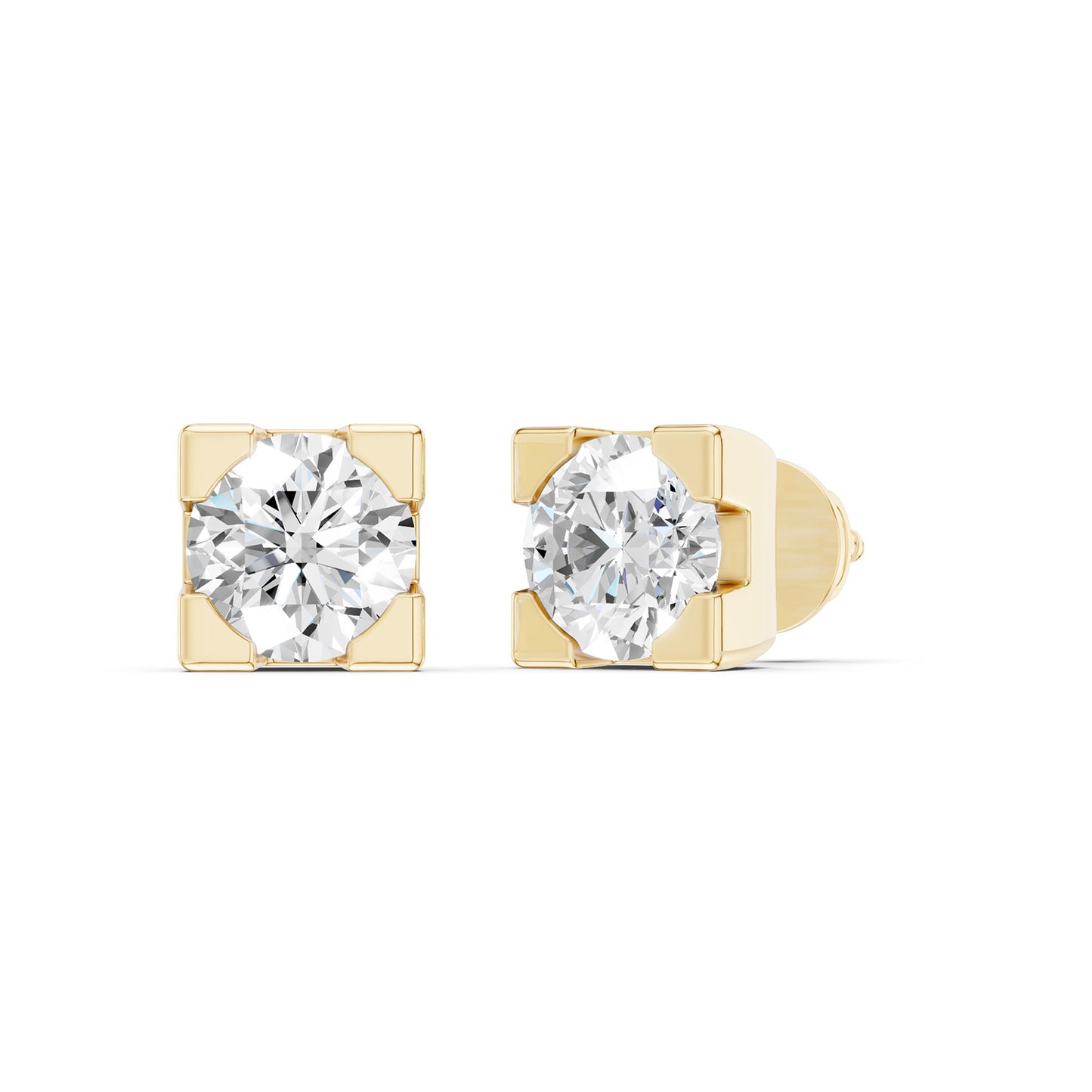 Minimalist Square Studs Medium