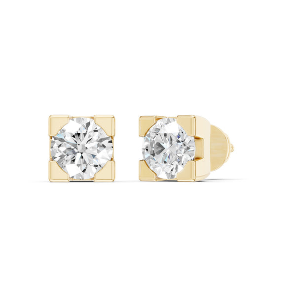 Minimalist Square Studs Medium