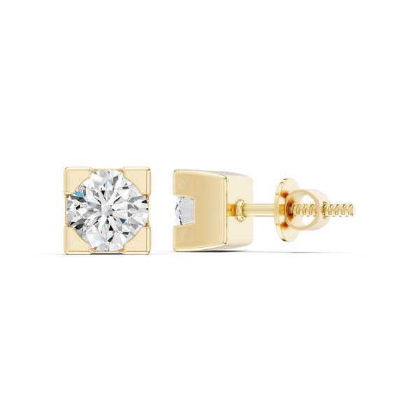Minimalist Square Studs Medium