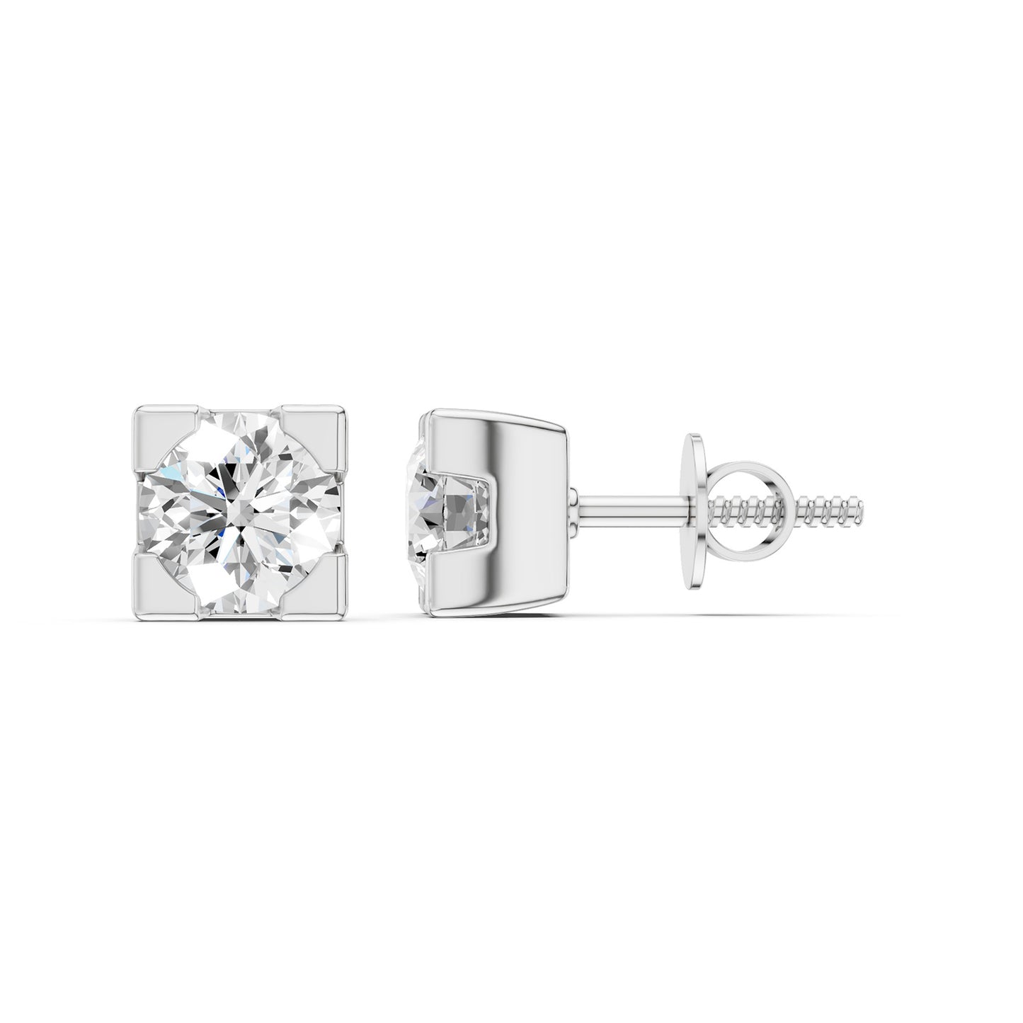 Minimalist Square Studs Medium