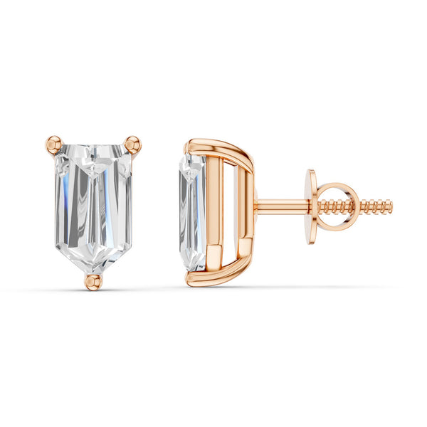 Bullet Baguette Studs