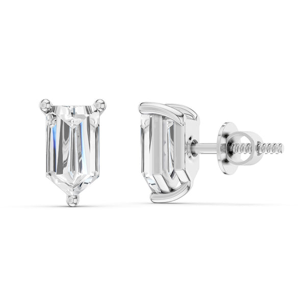 Bullet Baguette Studs