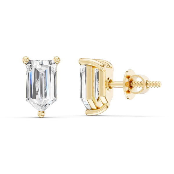 Bullet Baguette Studs