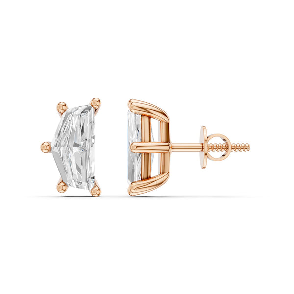 Epaulette-Cut Studs Medium