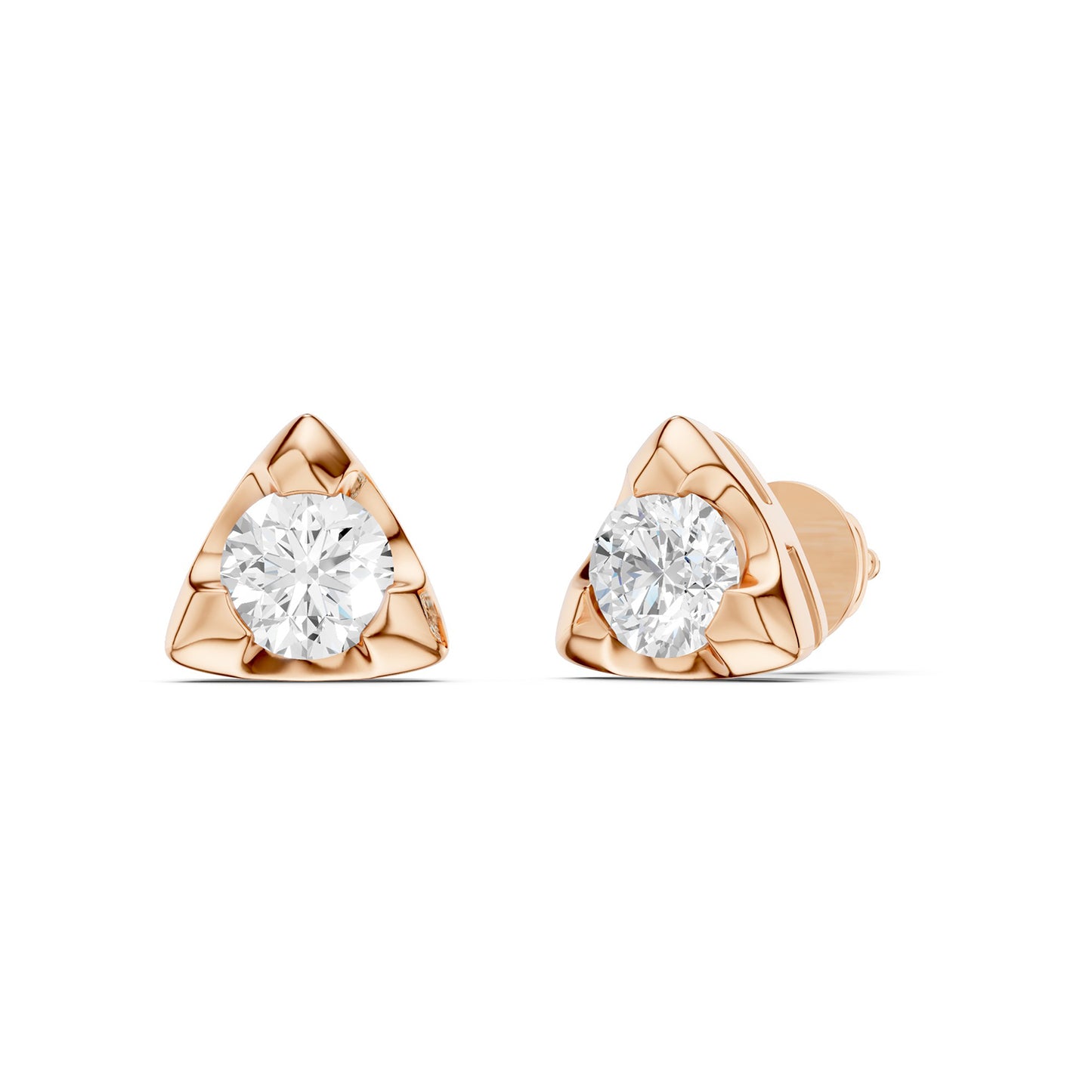 3-Prong Round Studs