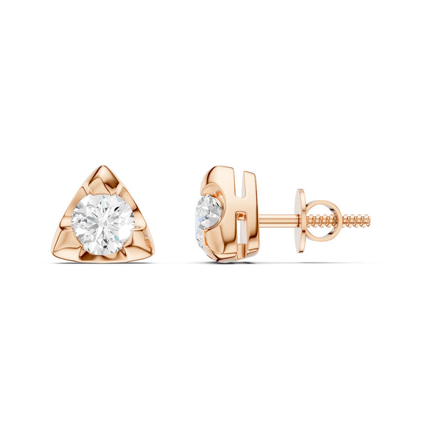 3-Prong Round Studs
