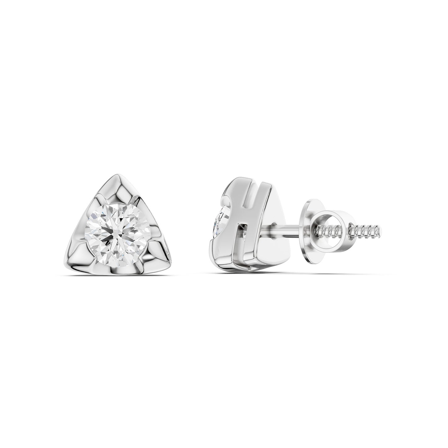 3-Prong Round Studs