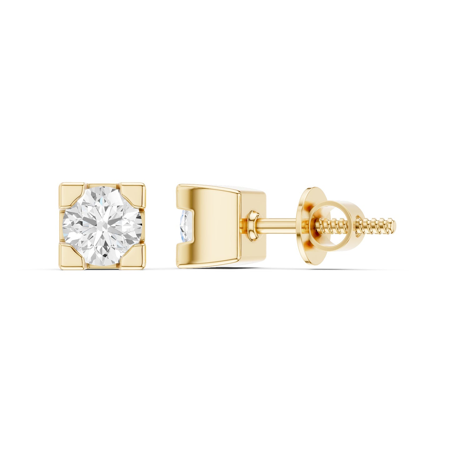 Minimalist Square Studs Small