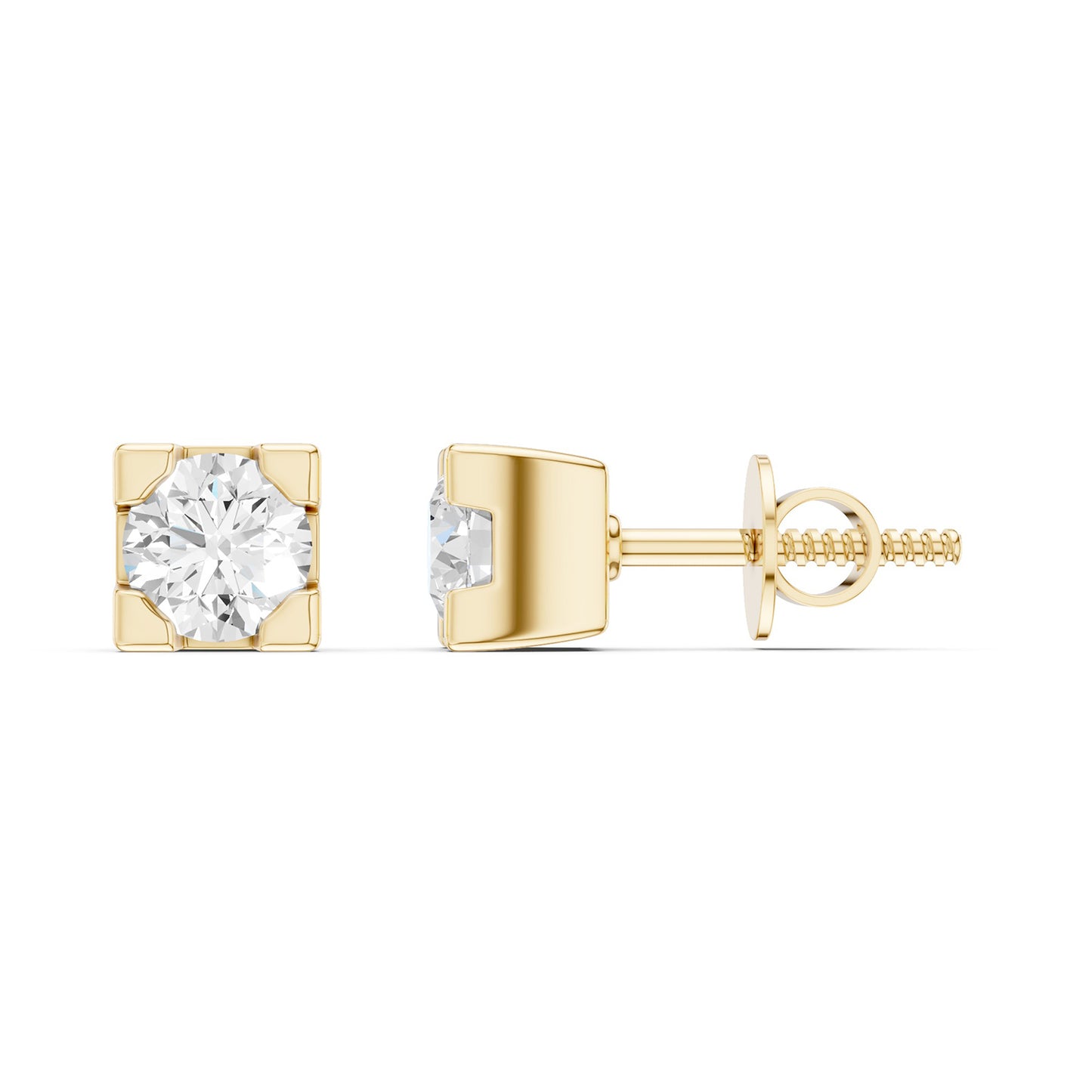 Minimalist Square Studs Small