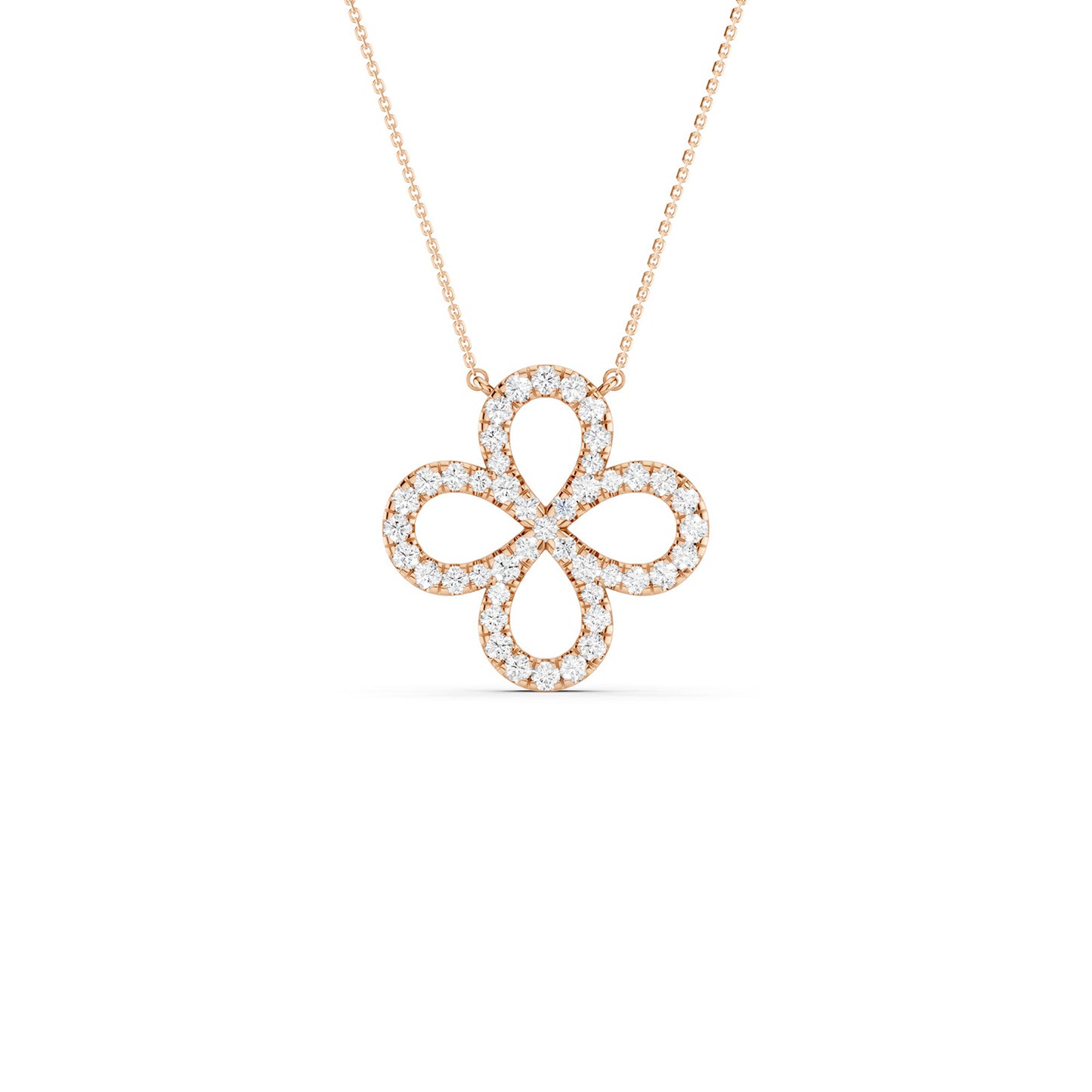 Clover-Infinity Pendant Necklace