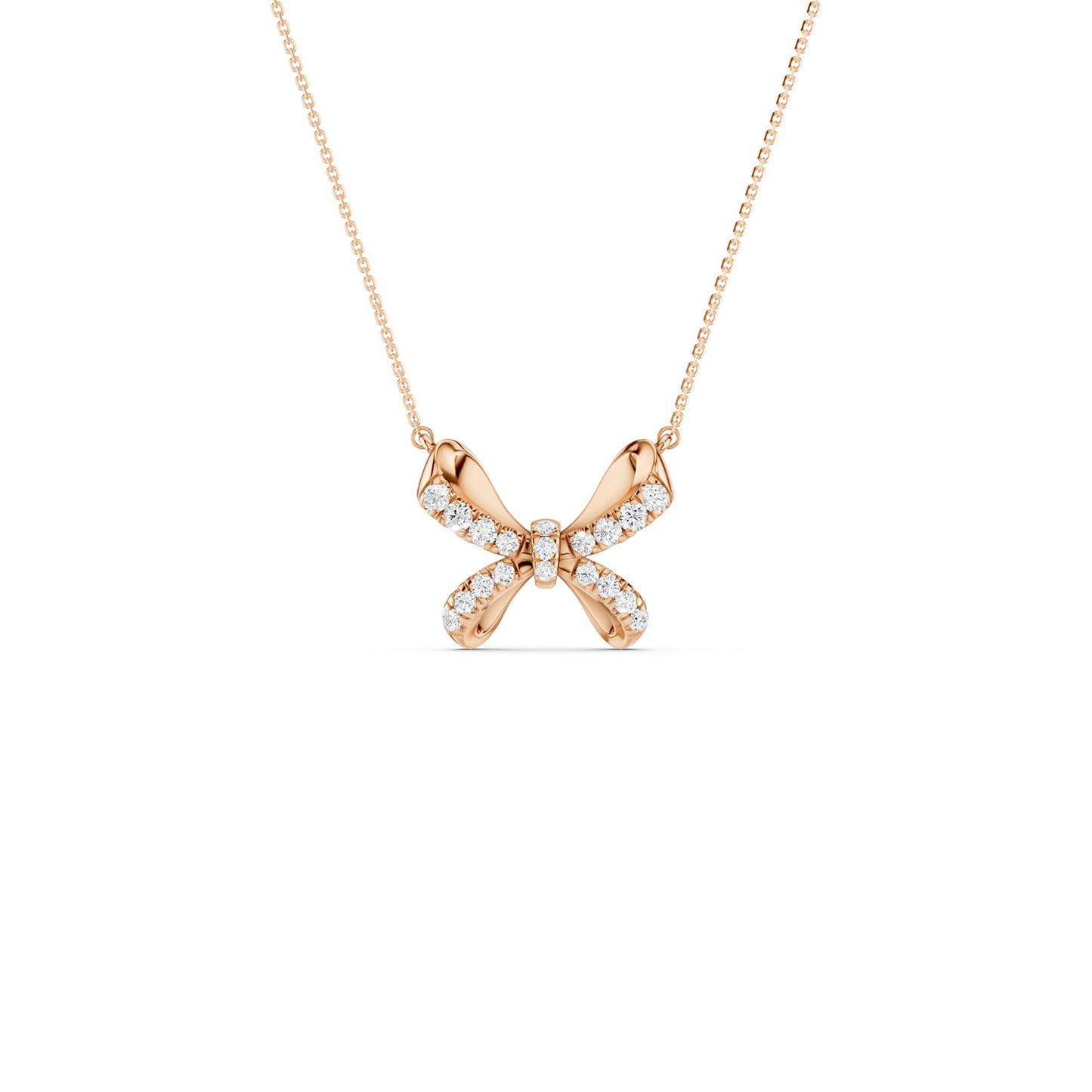 Ribbon Butterfly necklace
