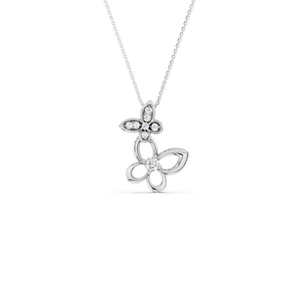 Entwined Butterfly Necklace