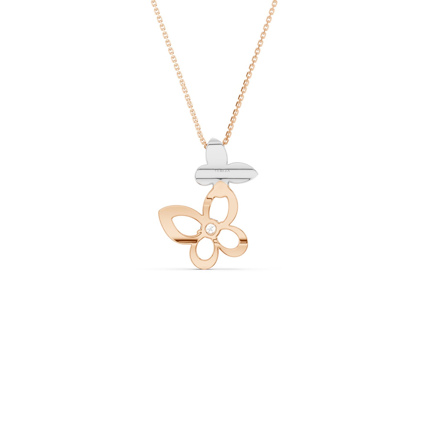 Entwined Butterfly Pendant