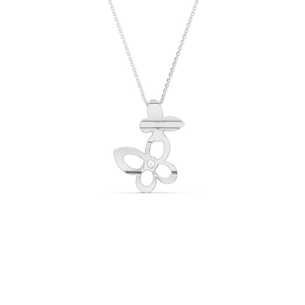 Entwined Butterfly Necklace