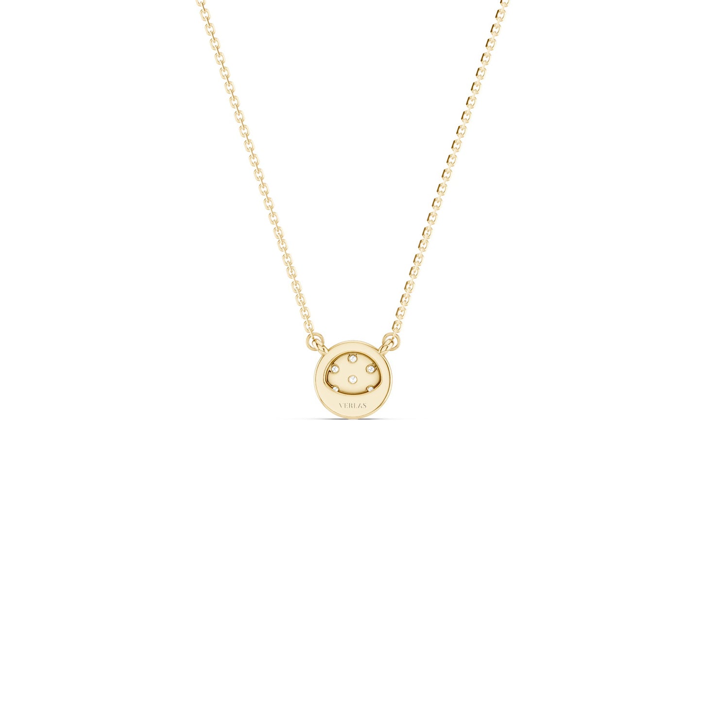 Classic Cluster Round Necklace