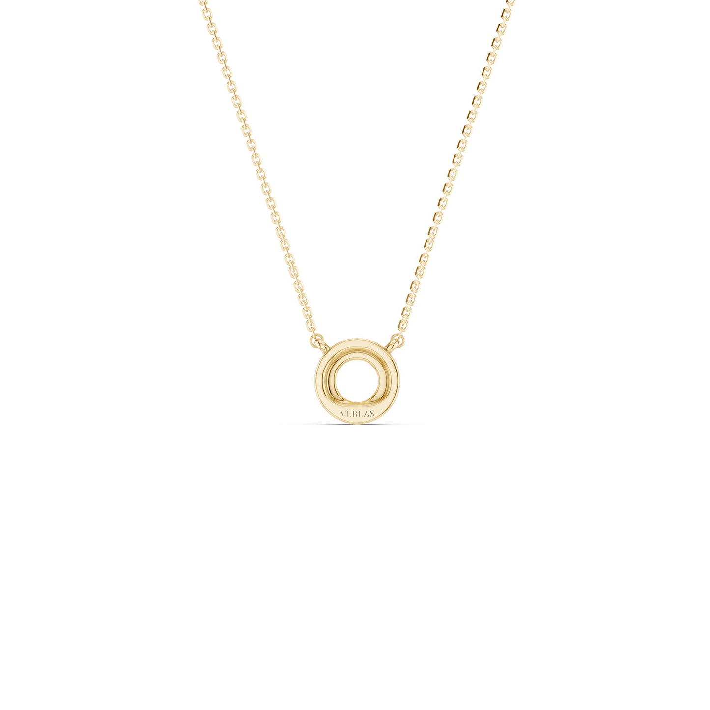 Halo Circle Necklace