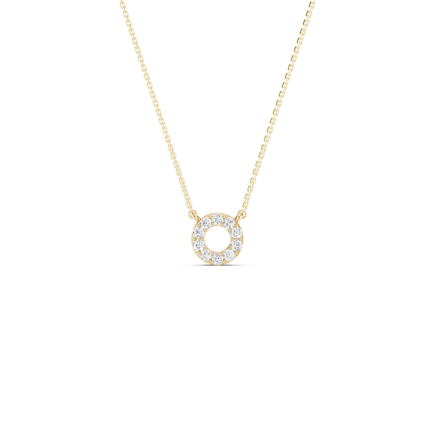 Halo Circle Necklace