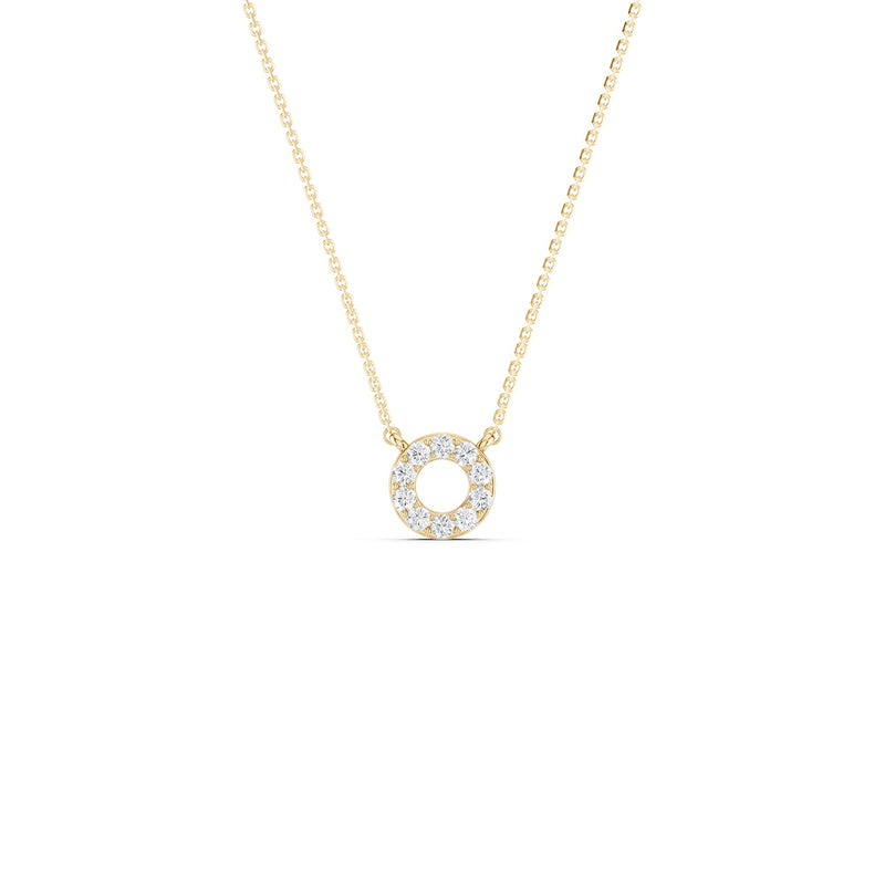 Halo Circle Necklace