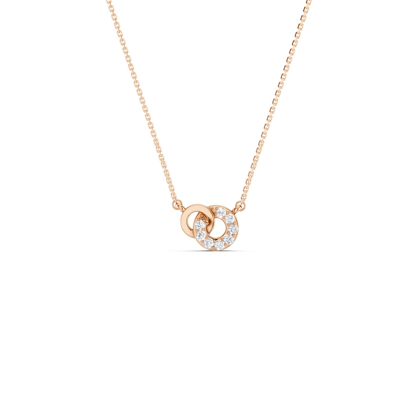 Interlocked Hoops Necklace
