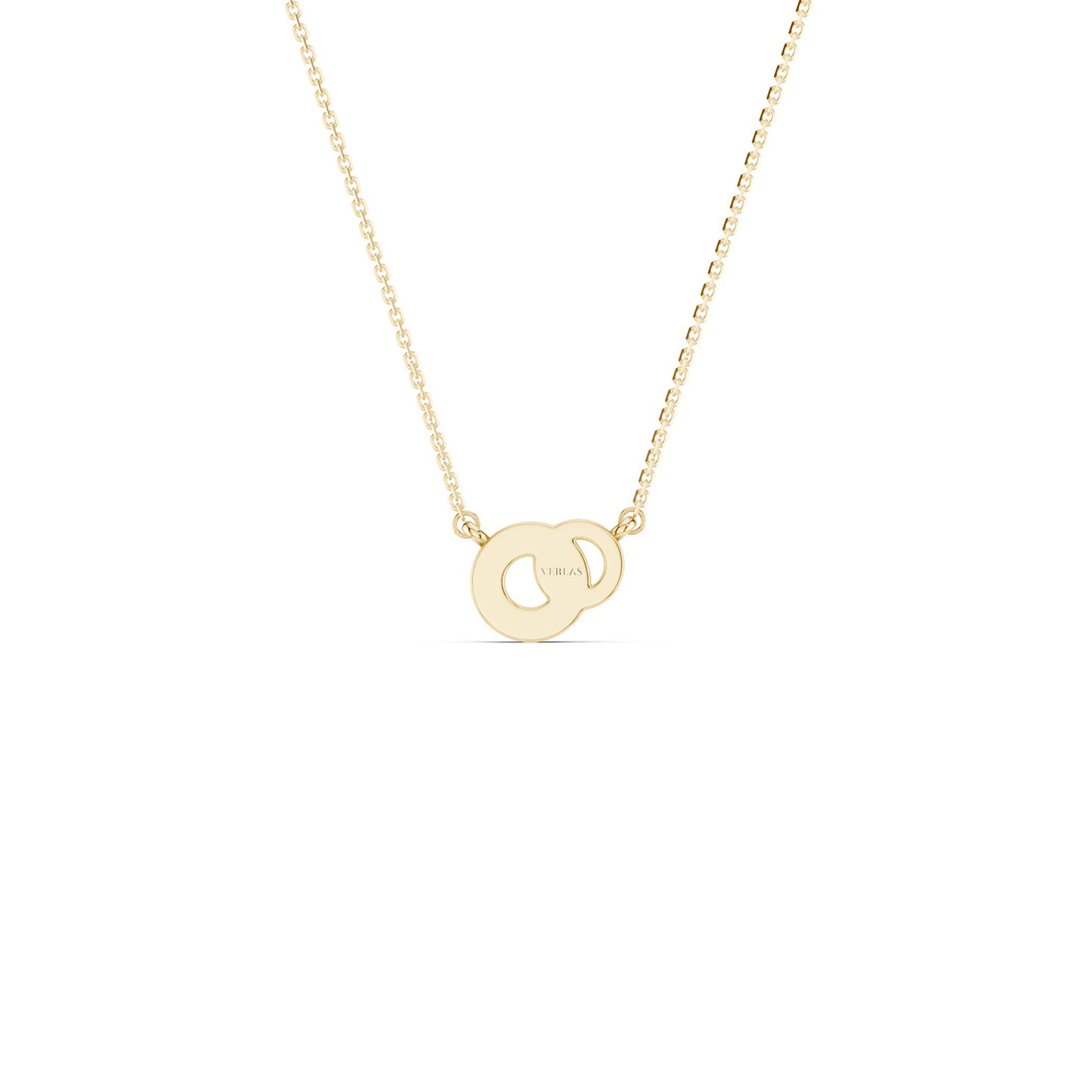 Interlocked Hoops Necklace
