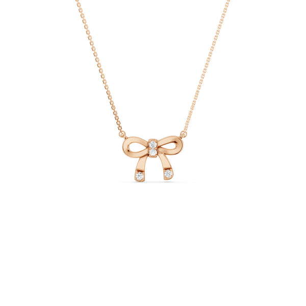 Ribbon Bow Necklace