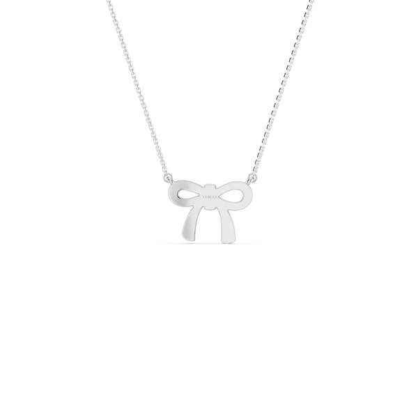 Ribbon Bow Necklace