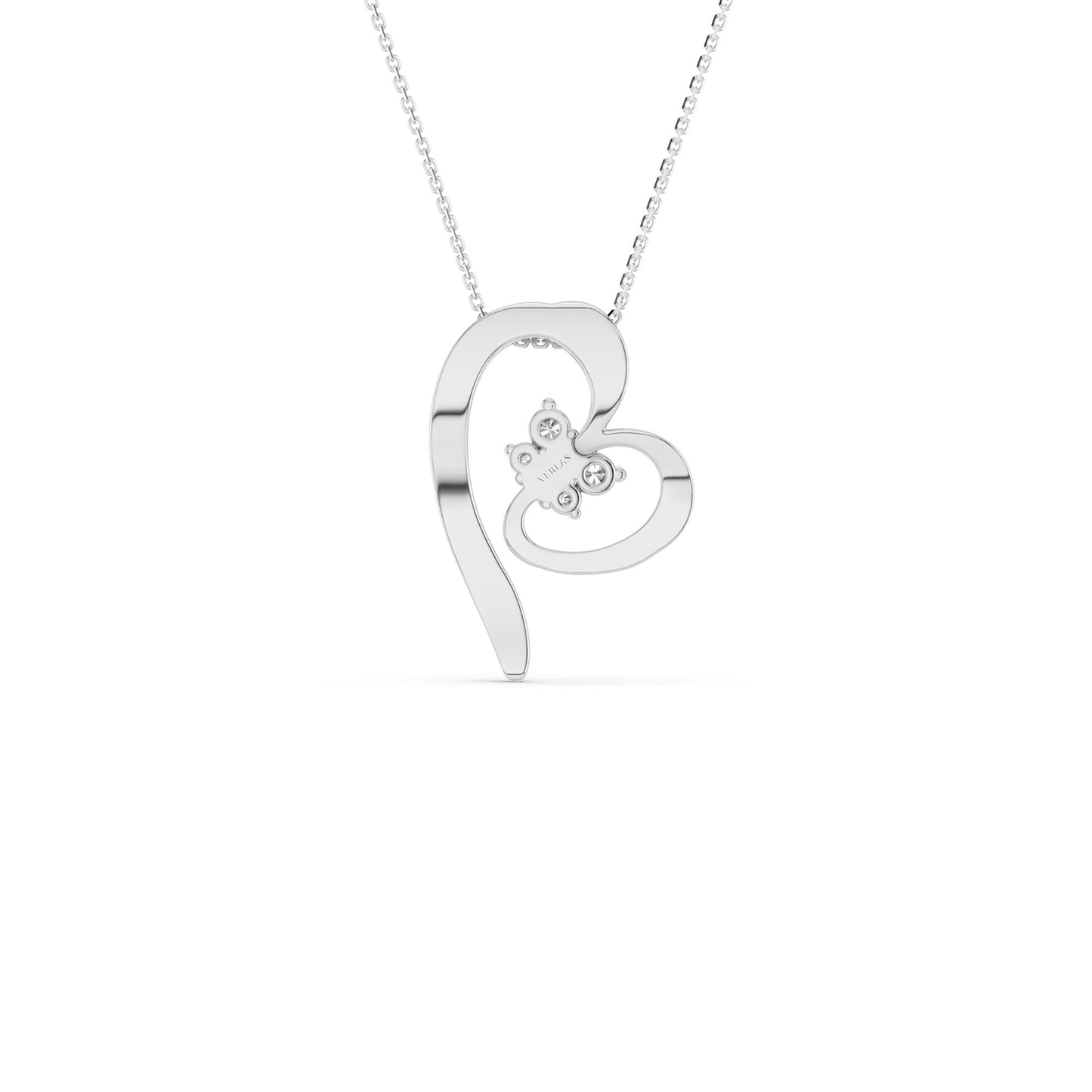 Fluttering Heart Pendant